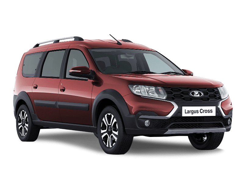 Купить Lada Largus Cross в Перми - Красный «Красный сплав»‎ (136) - металлик