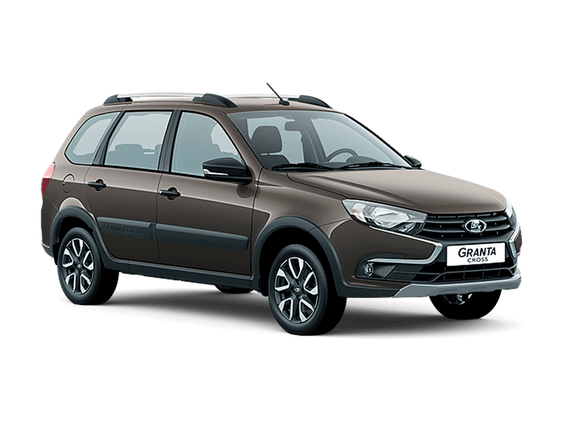 Купить Lada Granta Cross в Перми - Серебристо-темно-серый «Борнео» (633) - металлик