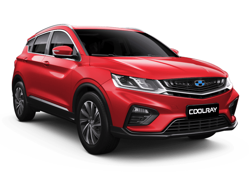 Купить Geely Coolray в Перми - Красный