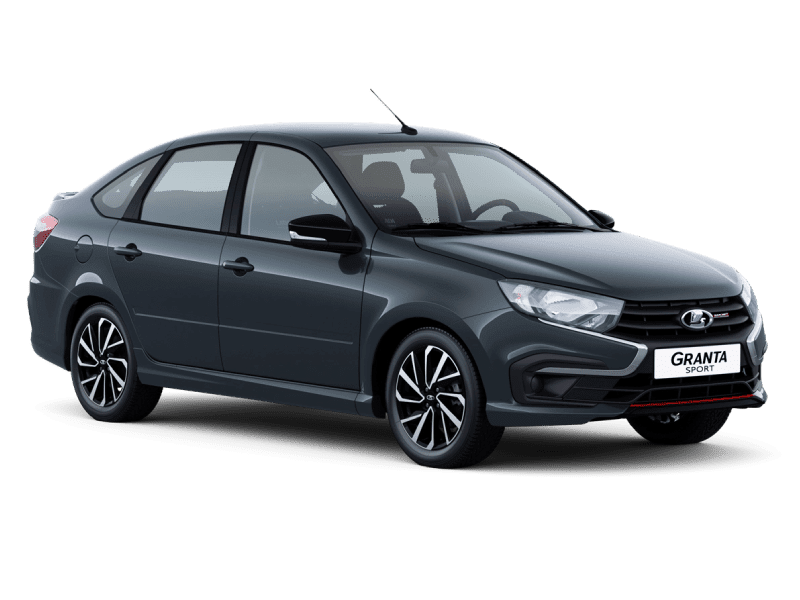 Купить Lada Granta Sport Лифтбек в Перми - СЕРЕБРИСТО-ТЕМНО-СЕРЫЙ "БОРНЕО" (633) - МЕТАЛЛИК