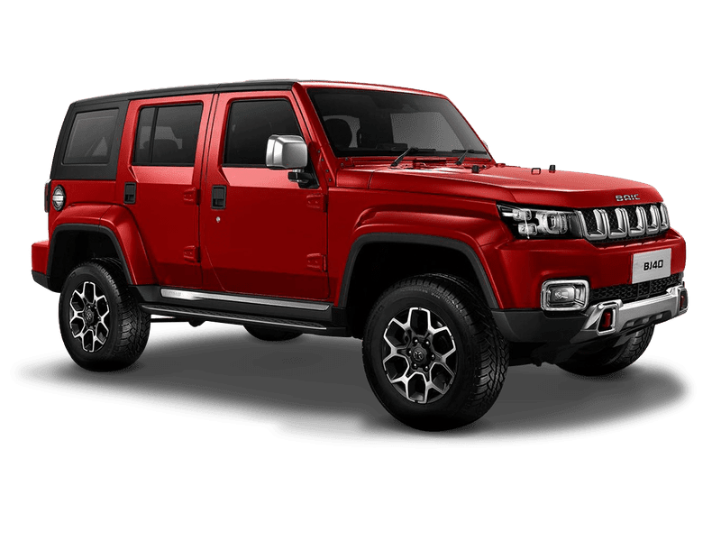 Купить BAIC BJ40 в Перми - Красный металлик