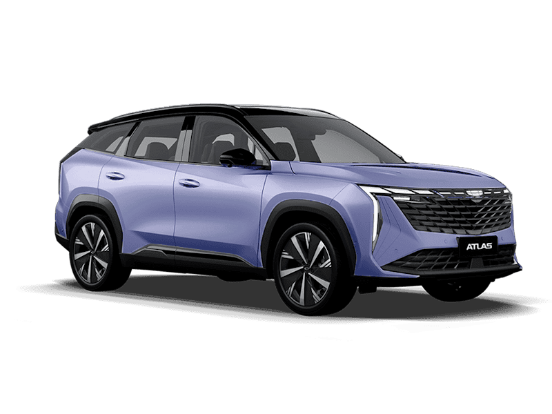 Купить Geely Atlas Новый в Перми - Starry Blue / Серо-голубой металлик