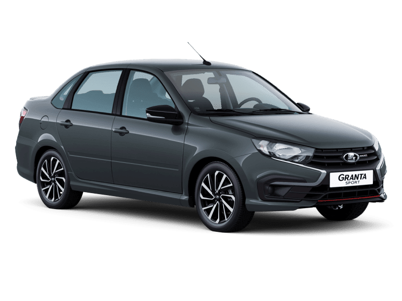 Купить Lada Granta Sport Седан в Перми - СЕРЕБРИСТО-ТЕМНО-СЕРЫЙ "БОРНЕО" (633) - МЕТАЛЛИК